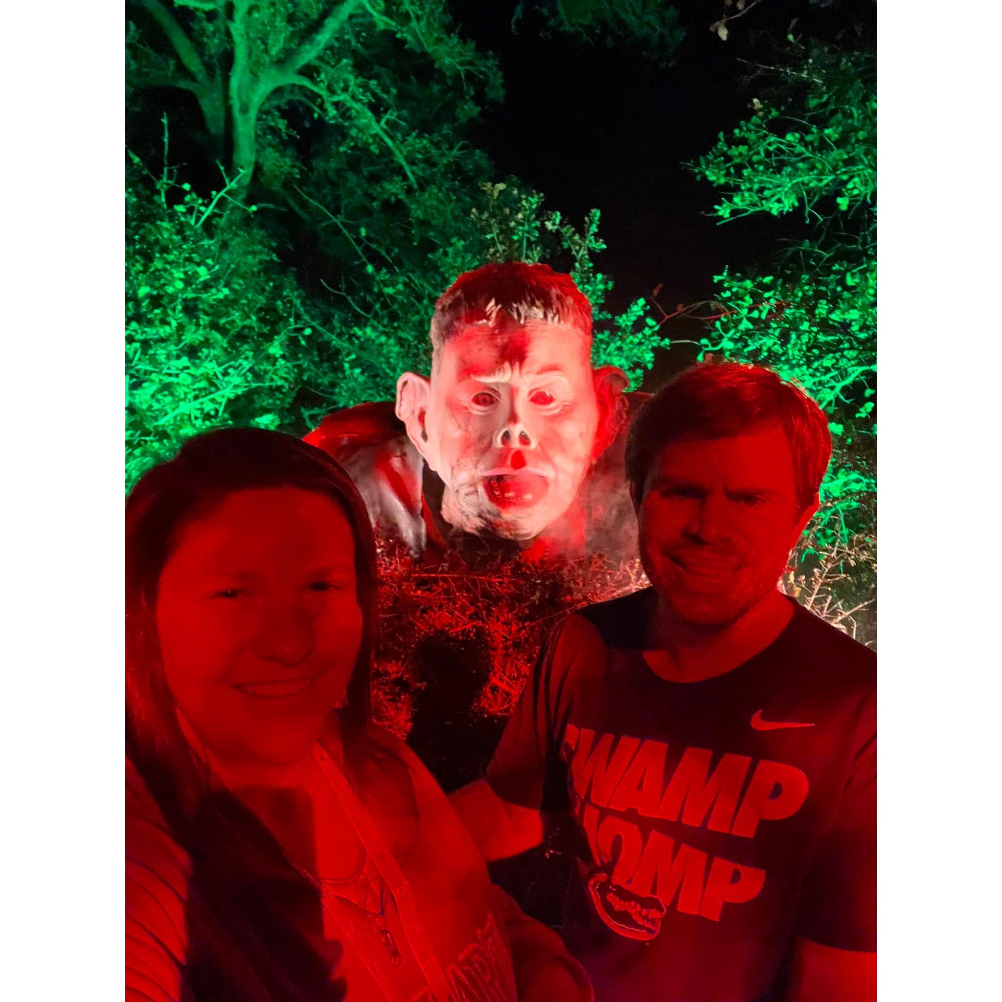 With Grawp - Harry Potter A Forbidden Forest Experience