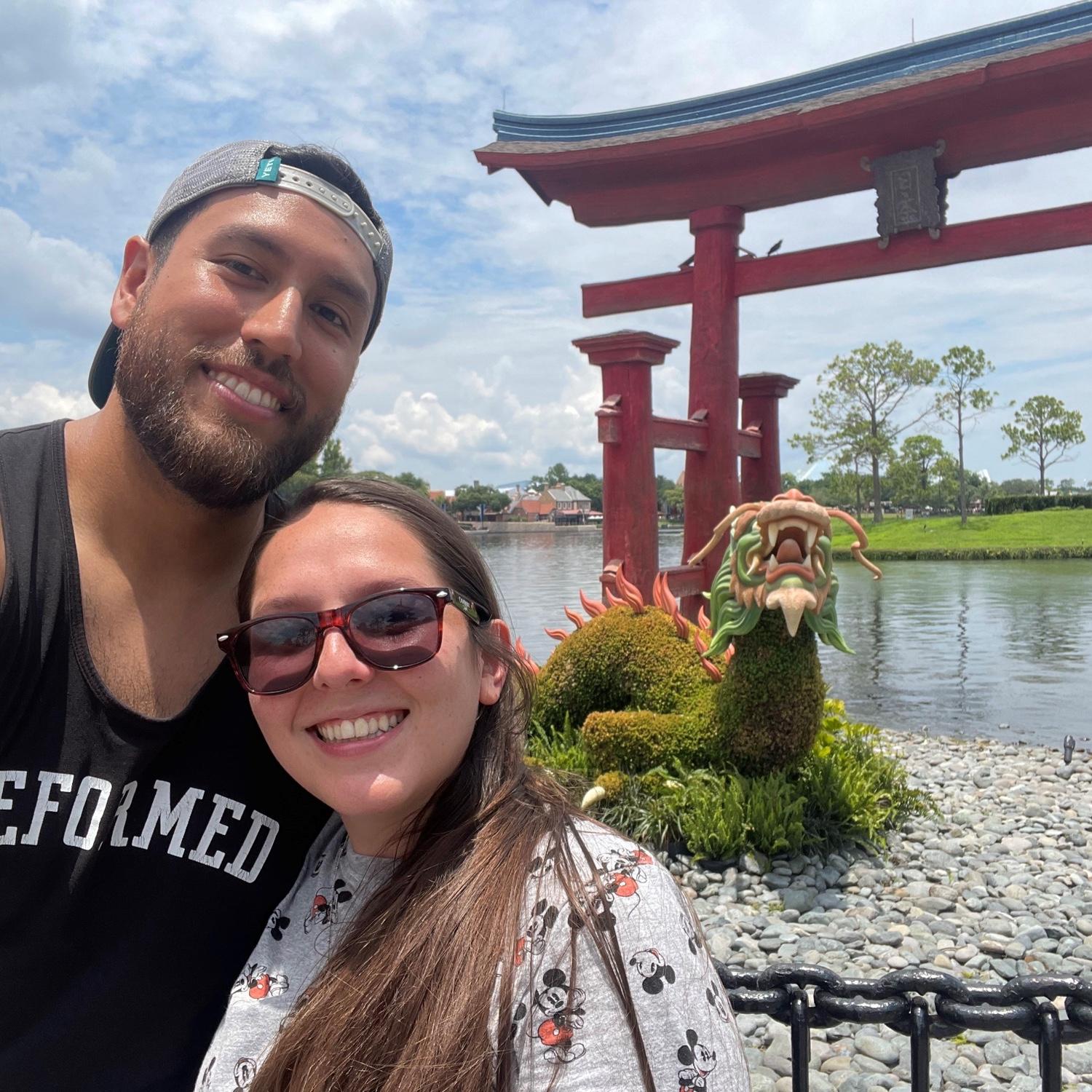 Our first time in Disney