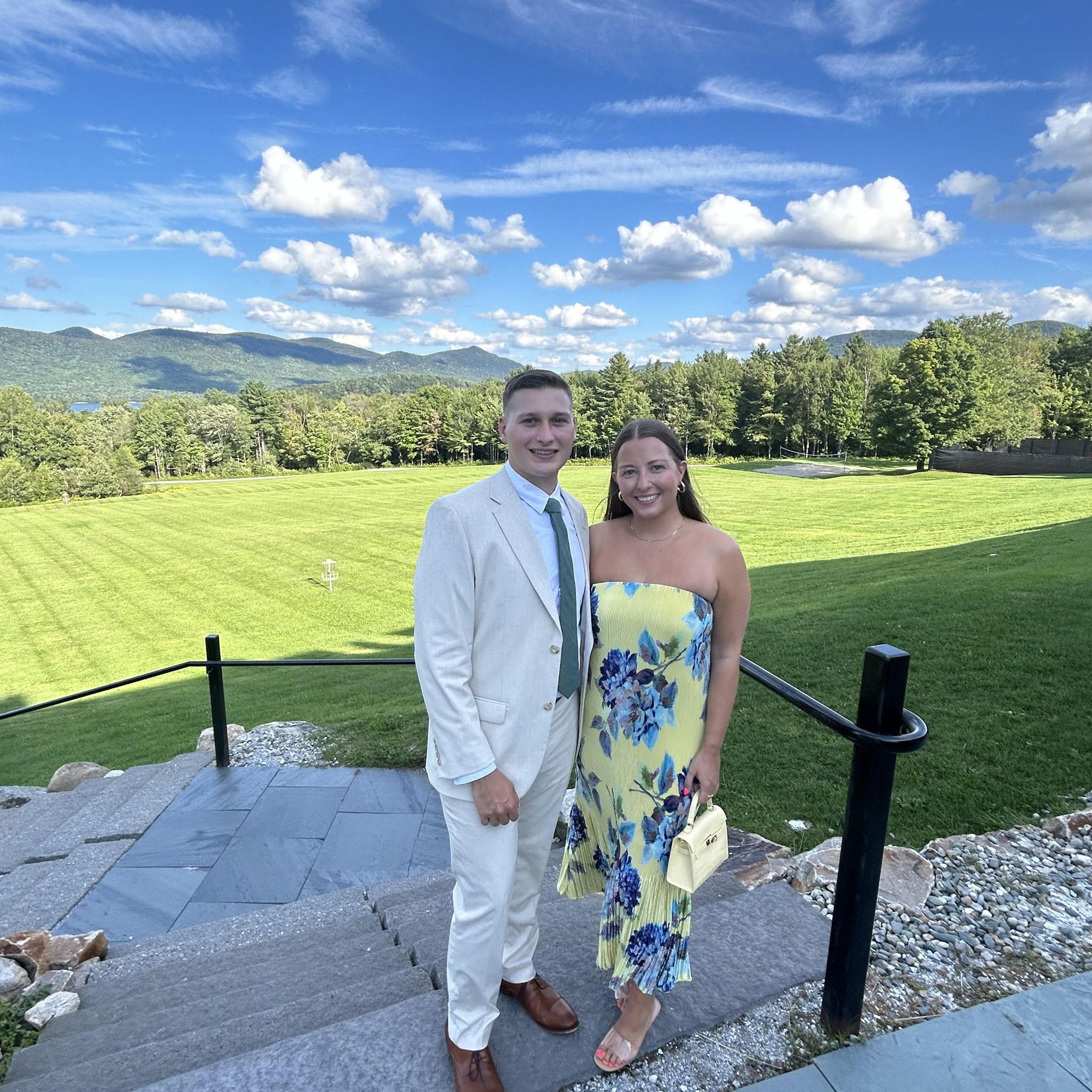 Meg & JJ's Vermont wedding August 2024