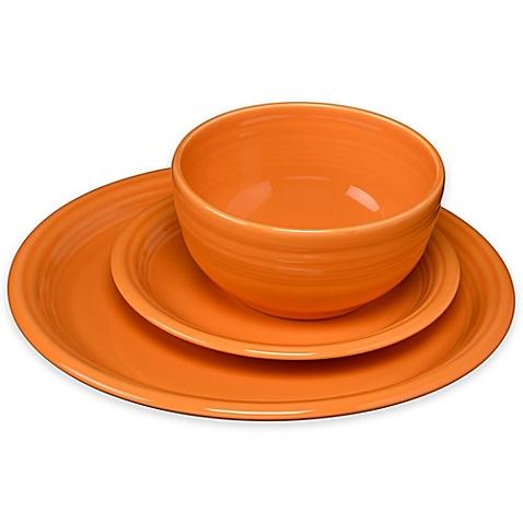 Fiesta® 3-Piece Bistro Set in Tangerine