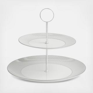 Gio Metallic 2-Tiered Server