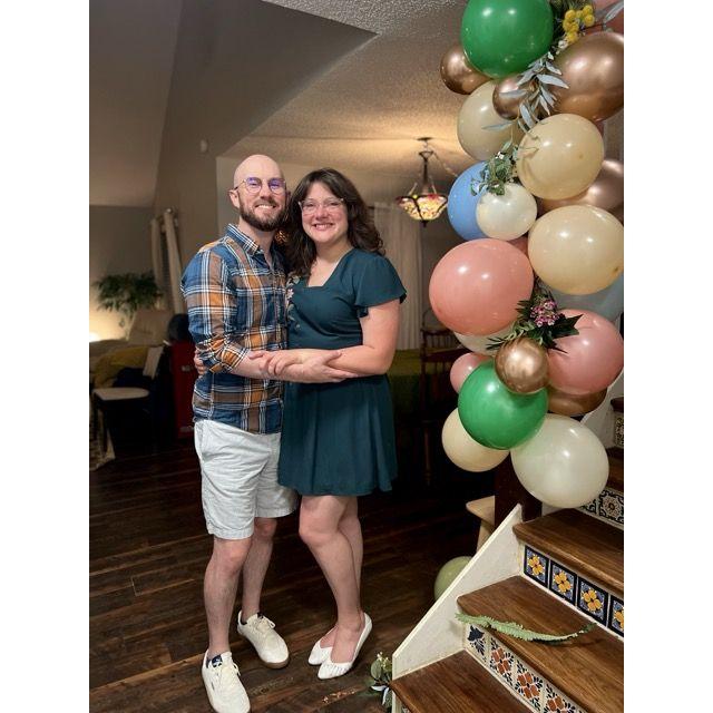 Whitney's 35th birthday party! All of the guests showed up dressed as a version of Whitney from her old photos/social media posts.