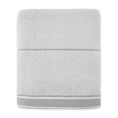 Bee & Willow™ Home Midsomer Striped Bath Towel in Grey