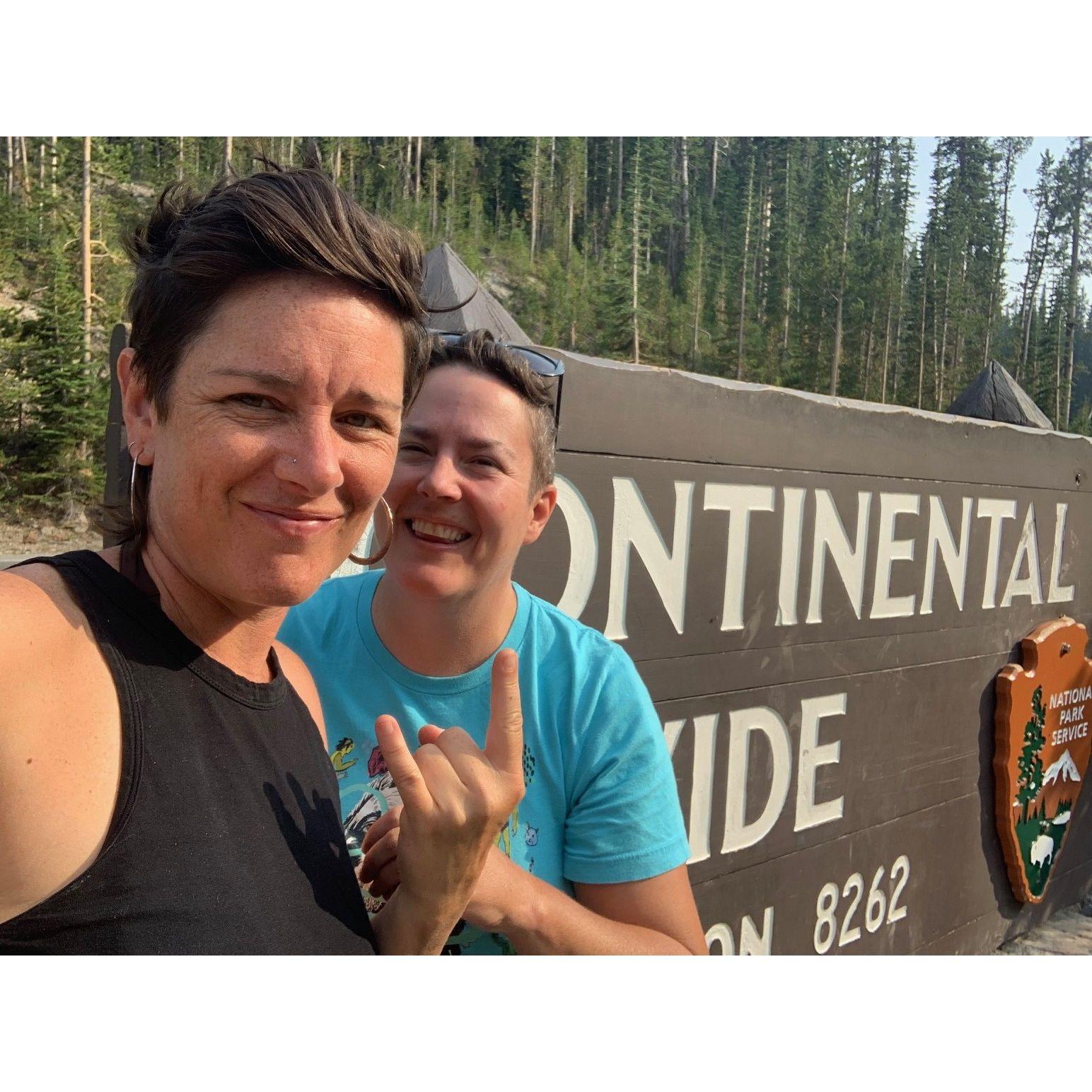 One of our first long road trips. We went to Driggs, Idaho to spend time with Elizabeth's BFF and her adorable babies (not babies anymore).