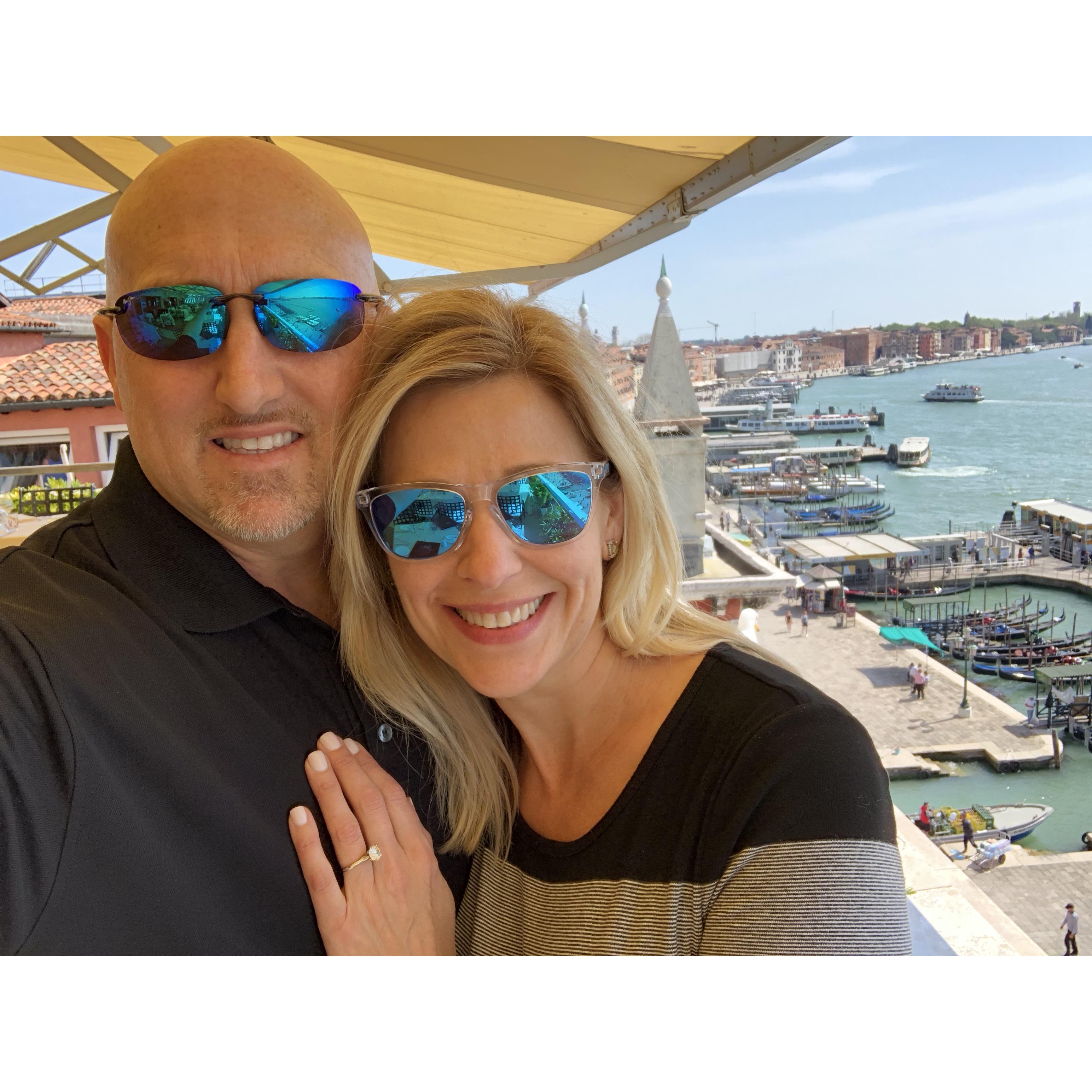 Venice ... engagement luncheon... amazing!