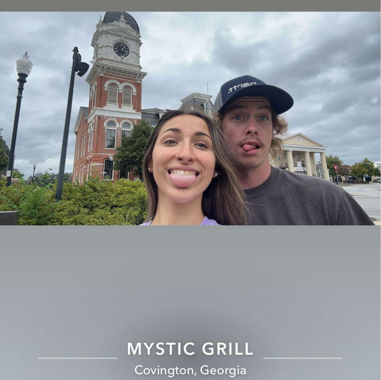 Stopping in mystic falls for a bite to eat!
