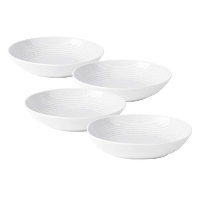White Pasta Bowl (Set of 4)