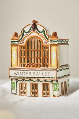 Ceramic Light-Up Holiday House