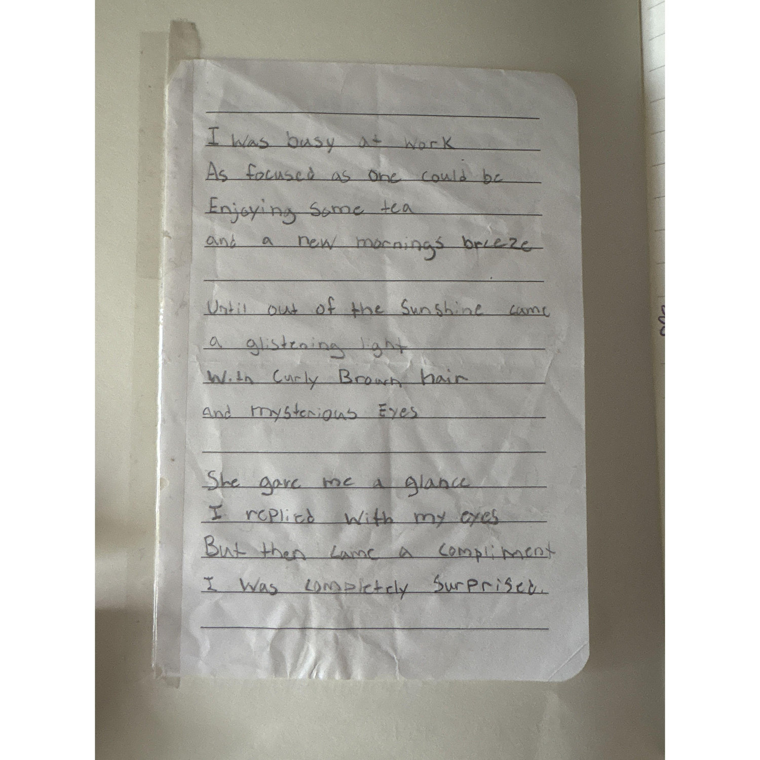 Justin's Note to Ilianushka Sadie, Page 1