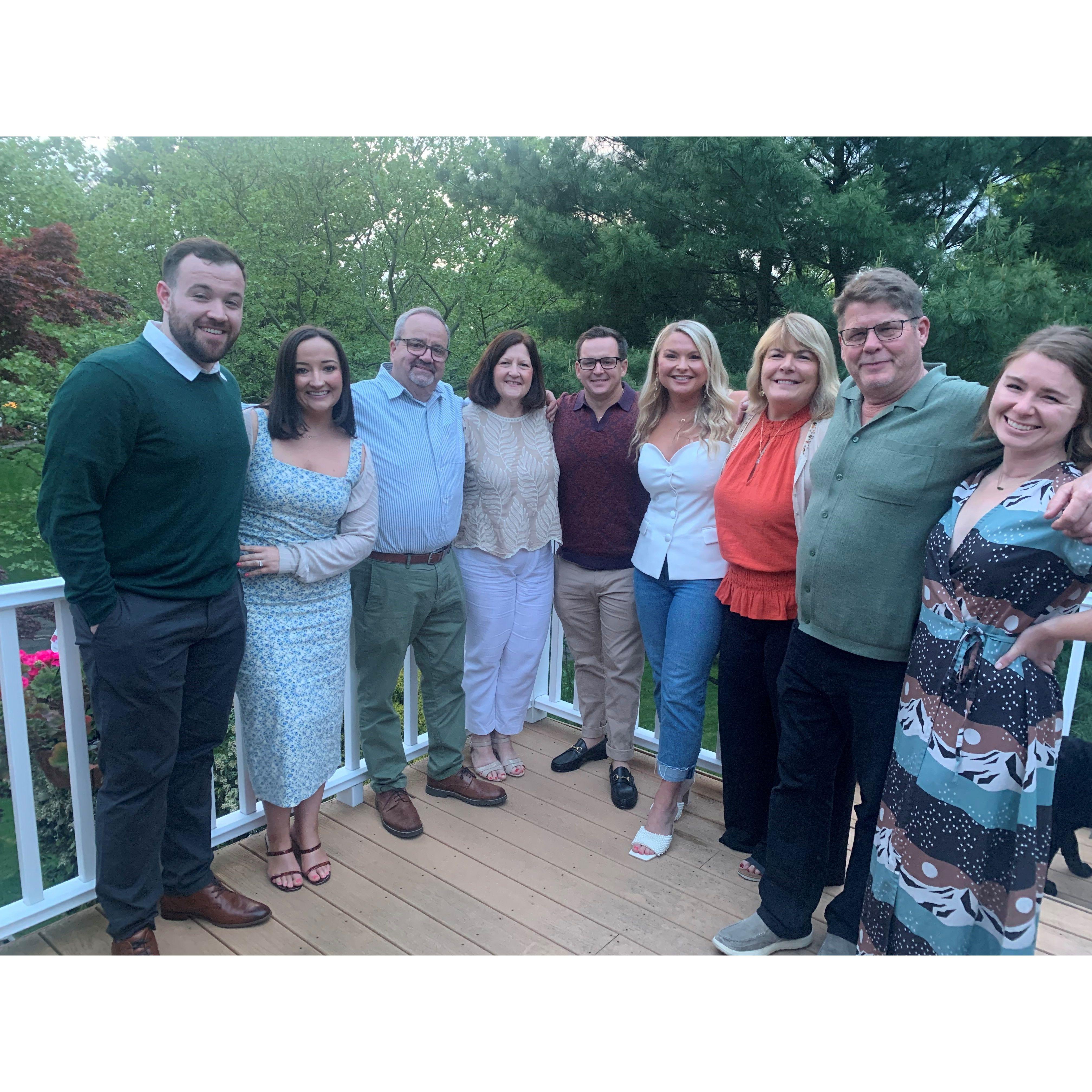 Engagement Party #1 with families