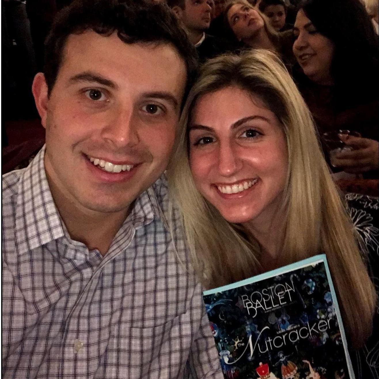 At our annual Nutcracker Ballet date night