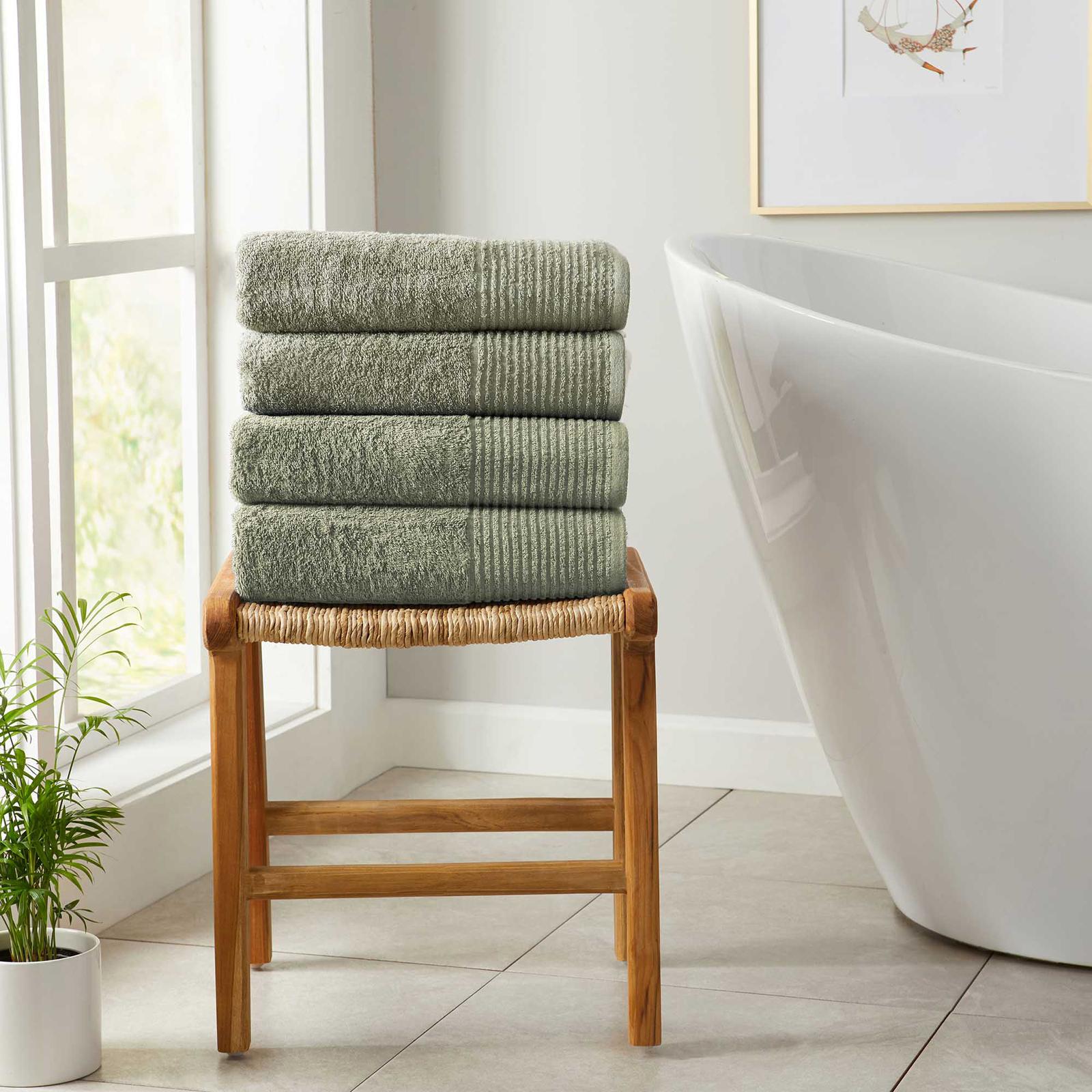 6 Pack Cotton Hand Towels - Kasper Collection