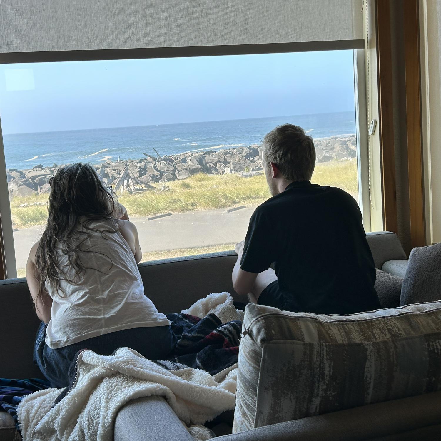 Janeé and Trey in Ocean Shores 2023