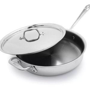 All-Clad D3 Stainless Steel 3qt Sauté Pan