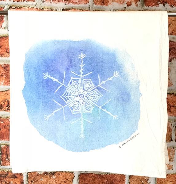 Snowflake Tea Towel