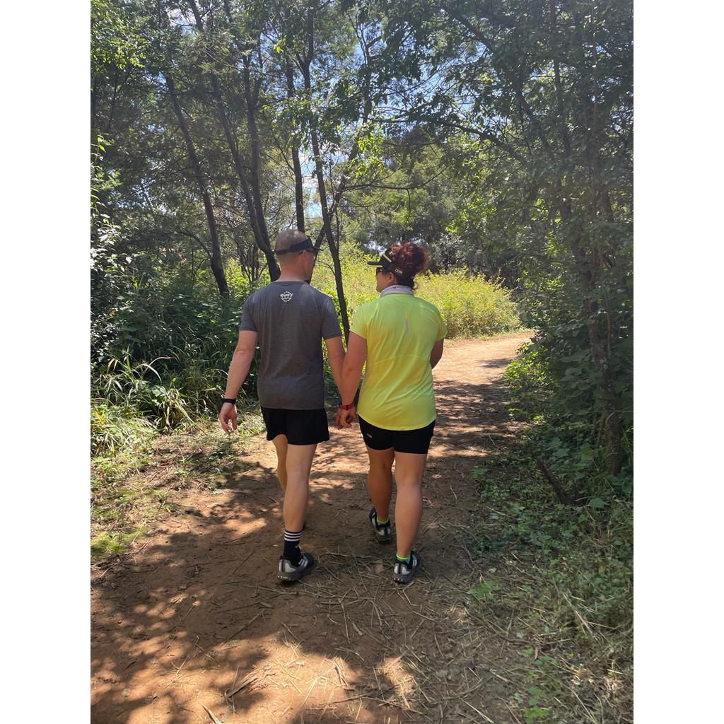Esti se steel fototjie van ons lekker stappie by Wolwespruit