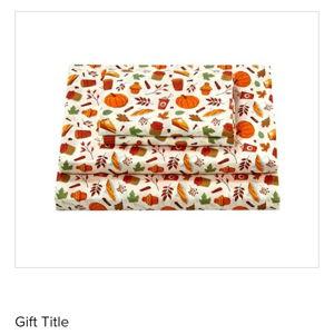 Ashley Cooper™ Bedding Essentials Pumpkin Spice Microfiber Sheet Set - Boscov's