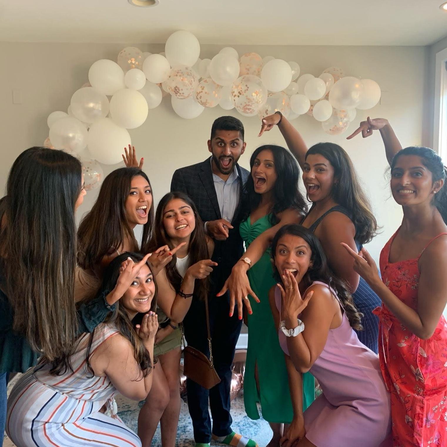 Pre-Jalebi Baby dance moves at the Engagement Party