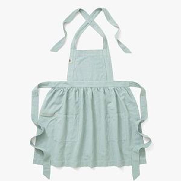 Pinafore Apron - Eggshell Blue | Hedley & Bennett