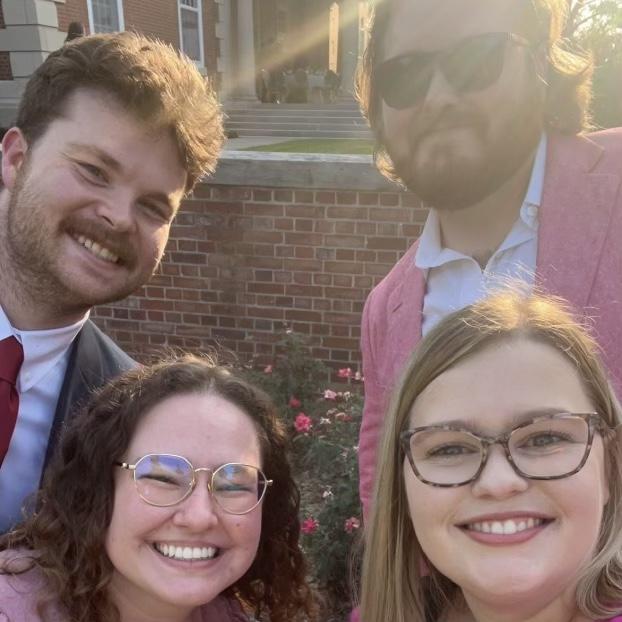 Celebrating the Bush’s with friends!