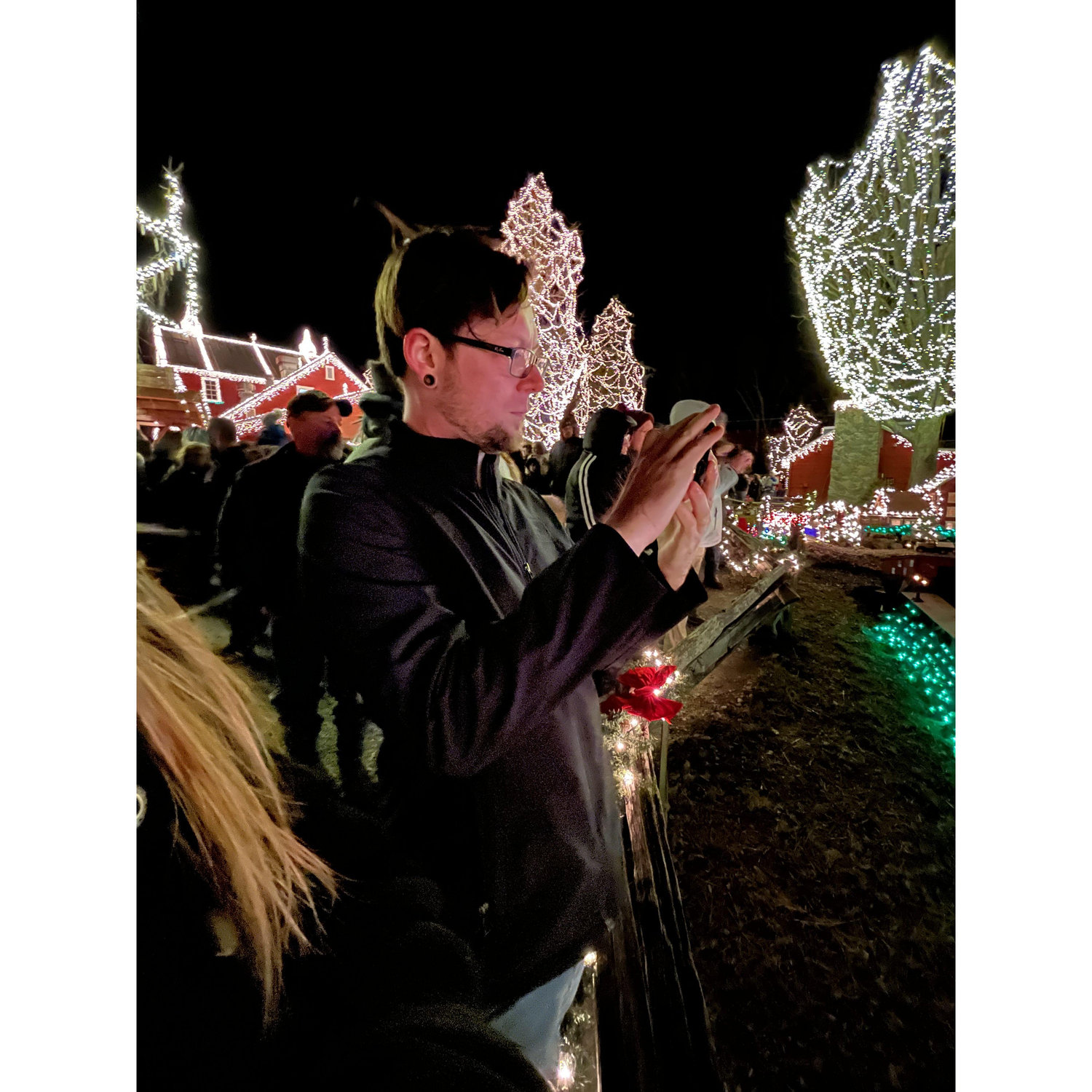Our first Christmas lights 2021