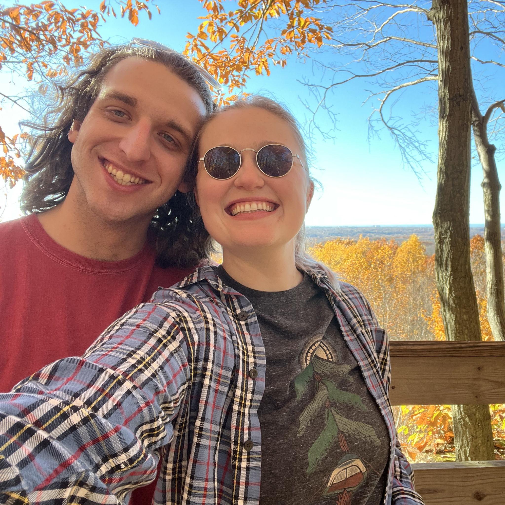 Hiking in Cleveland in the fall
