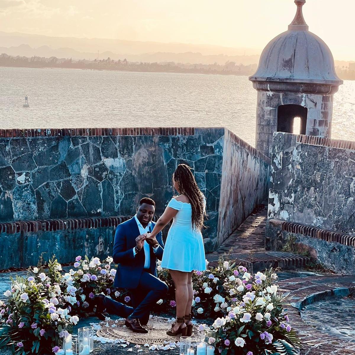 She said YES!