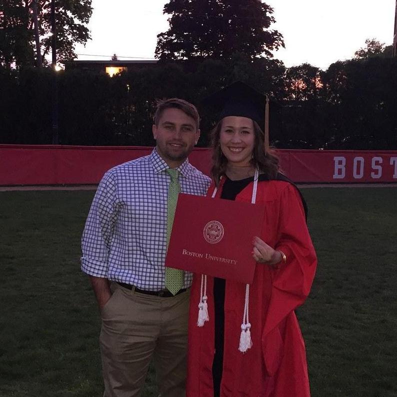 Kendra's MBA graduation