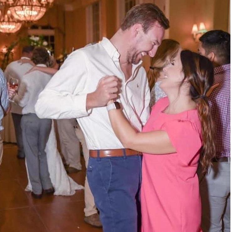 We love dancing and going to weddings!