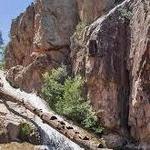 Water Wheel Falls Hiking trail