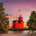 Holland State Park & Big Red Lighthouse