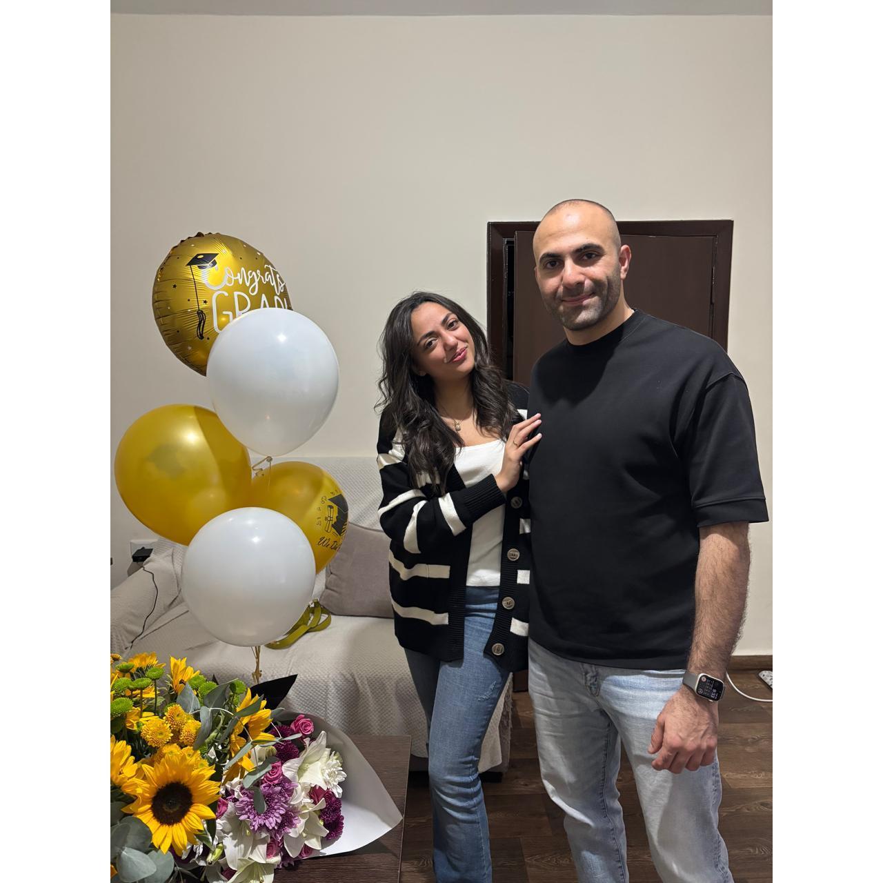 From Ali's graduation surprise party!