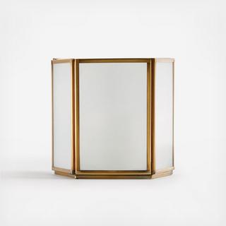 Andelyn Frosted Glass Hurricane