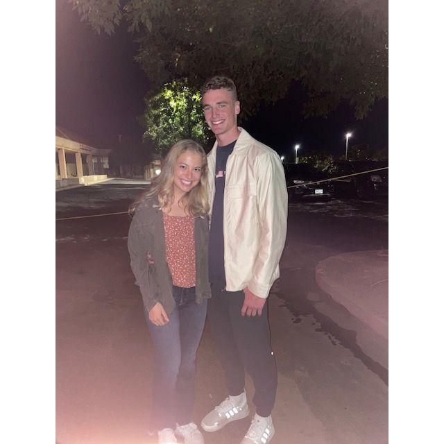 our first picture together circa Halloween 2021!
