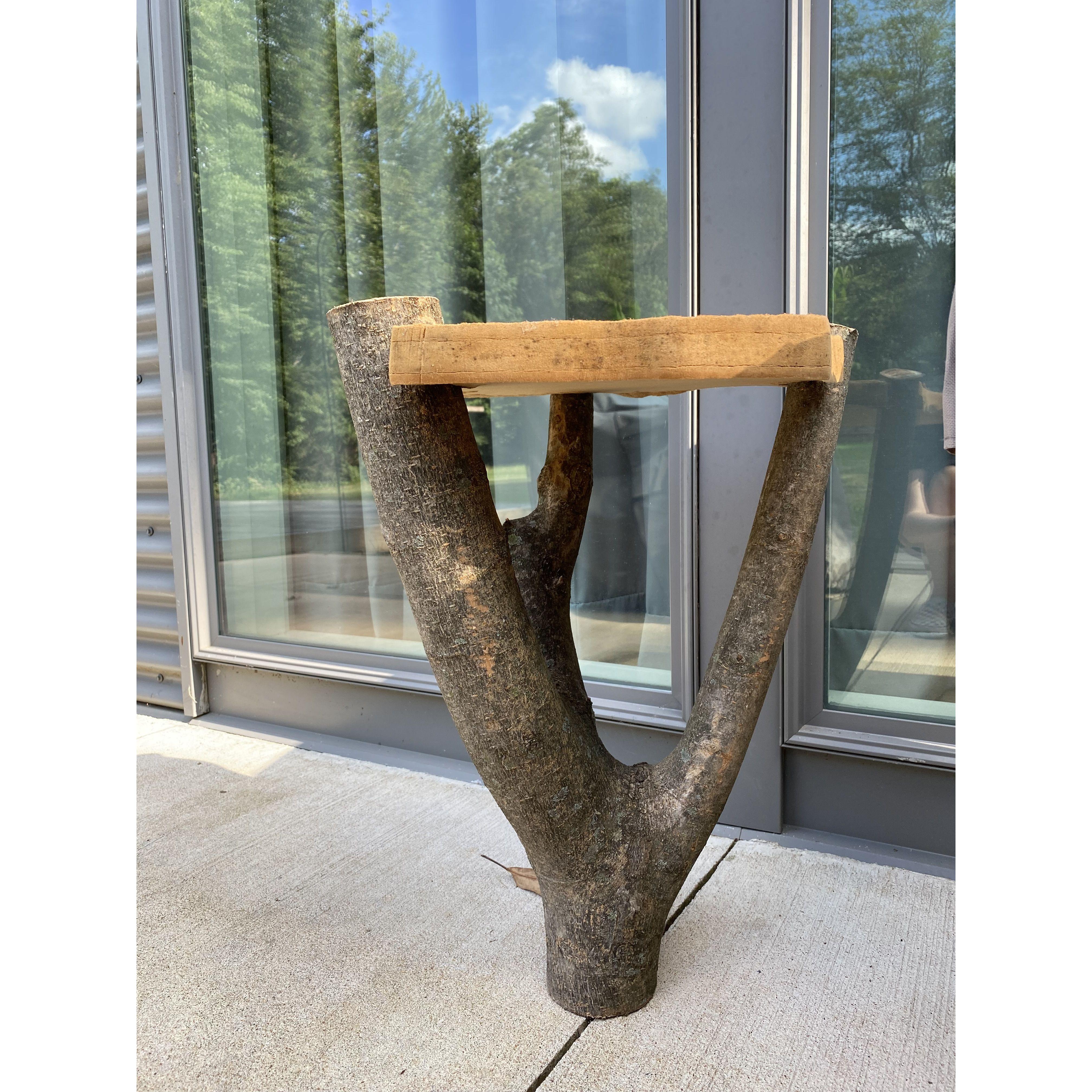 July 16 we traveled to Memphis, 80 miles west of my hometown, Jackson, TN to visit family. This beautiful stool was designed and built by Brennan Seltzer, one of Micah's cousins.