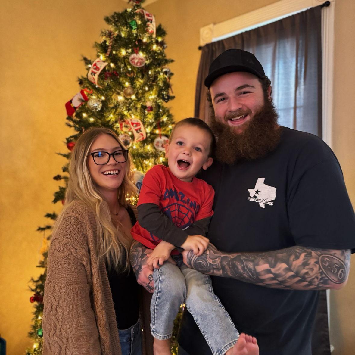 Our first Thanksgiving as a family!