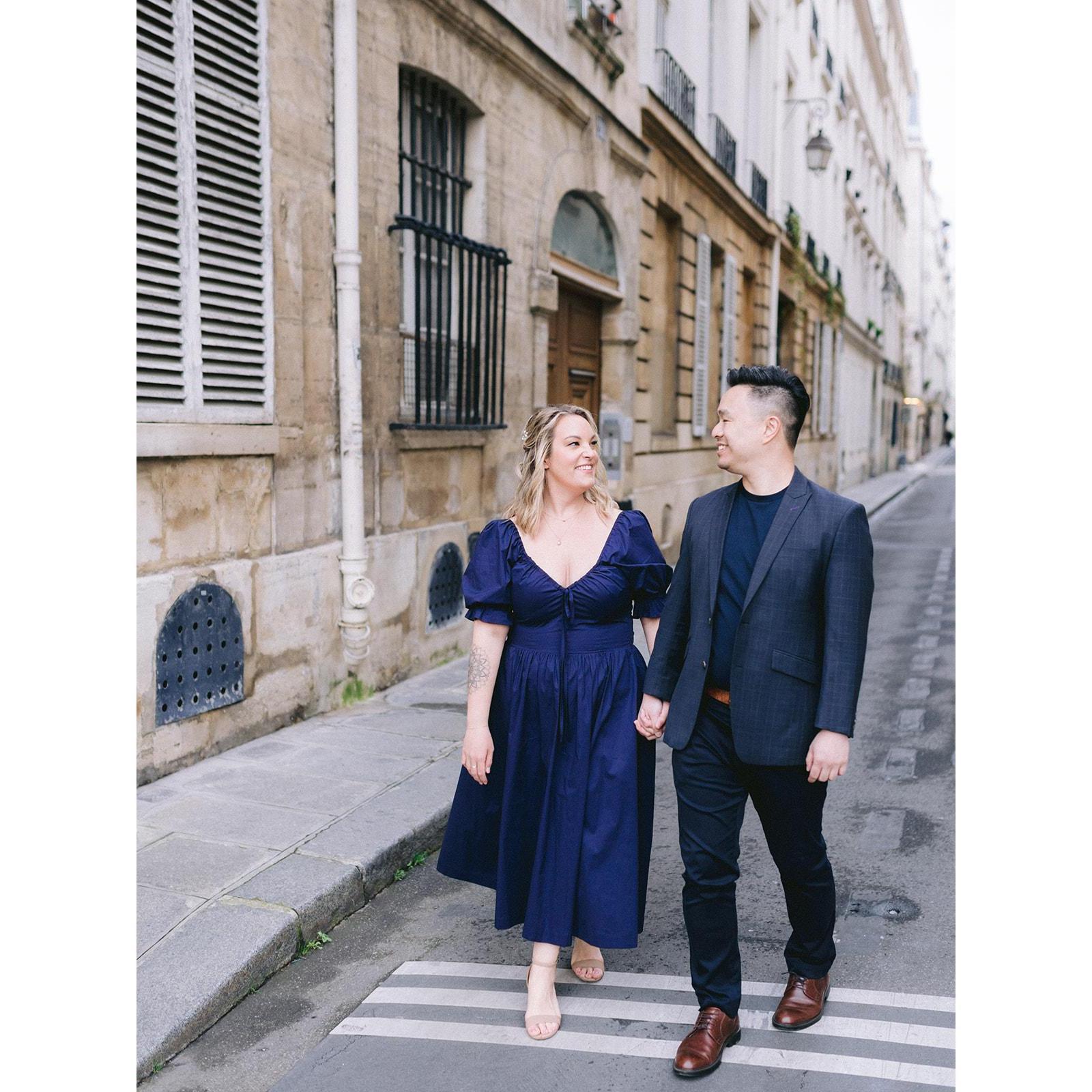 Engagement photos, Paris 2022