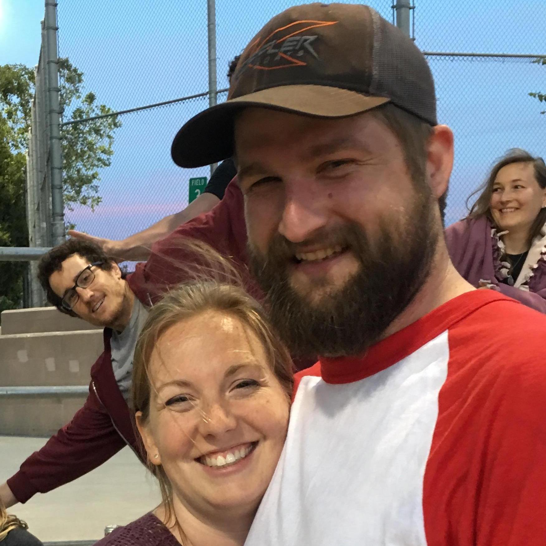 Softball game in Davis, May 2017
