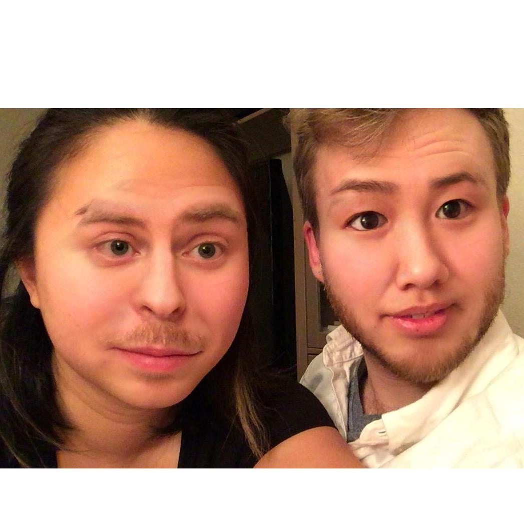 March 2016 - GOING STEADY. Once Snapchat released its faceswap filter, we knew our faces were meant to be with each other forever.