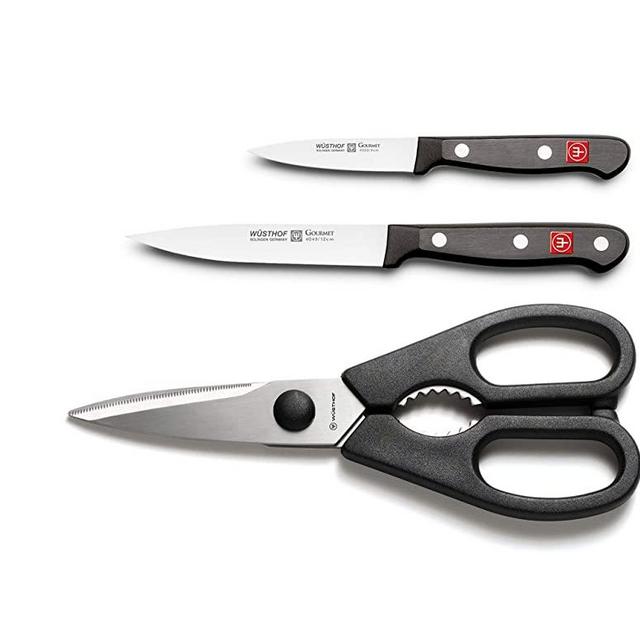 Wüsthof Gourmet Utility Set, 3-Piece, Black