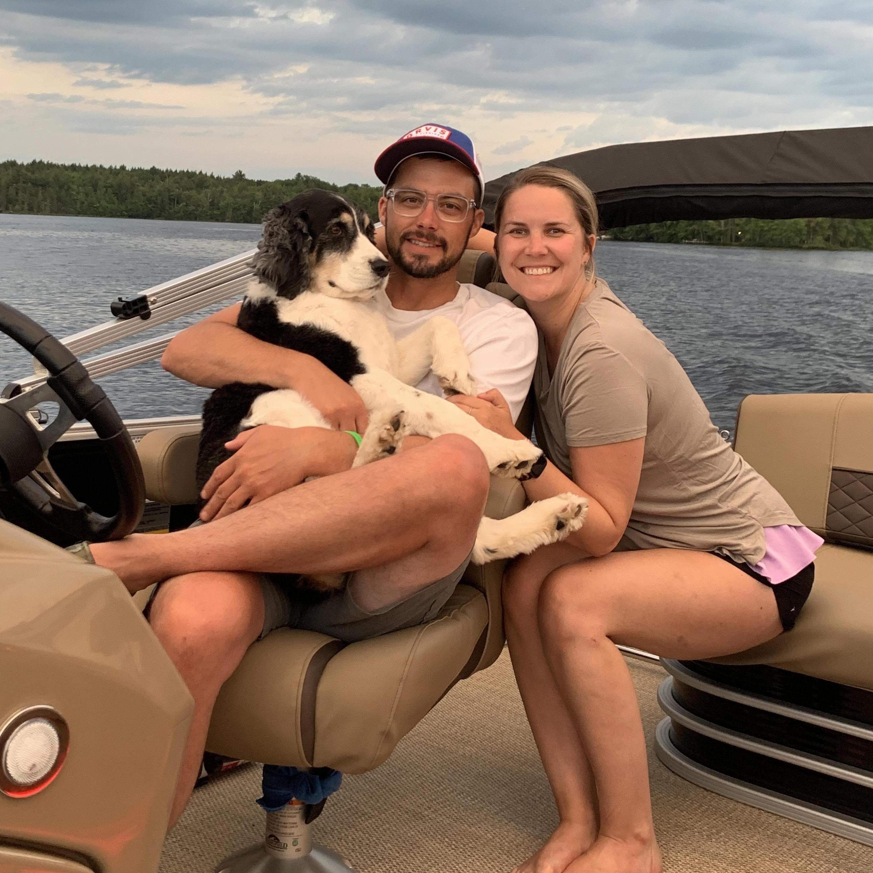 A relaxing weekend with friends in Three Lakes, WI