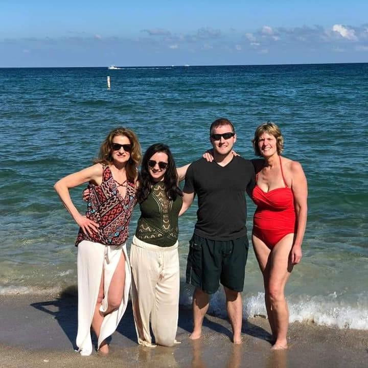 Celebrating the engagement, HIllsboro Beach, FL - March, 2019