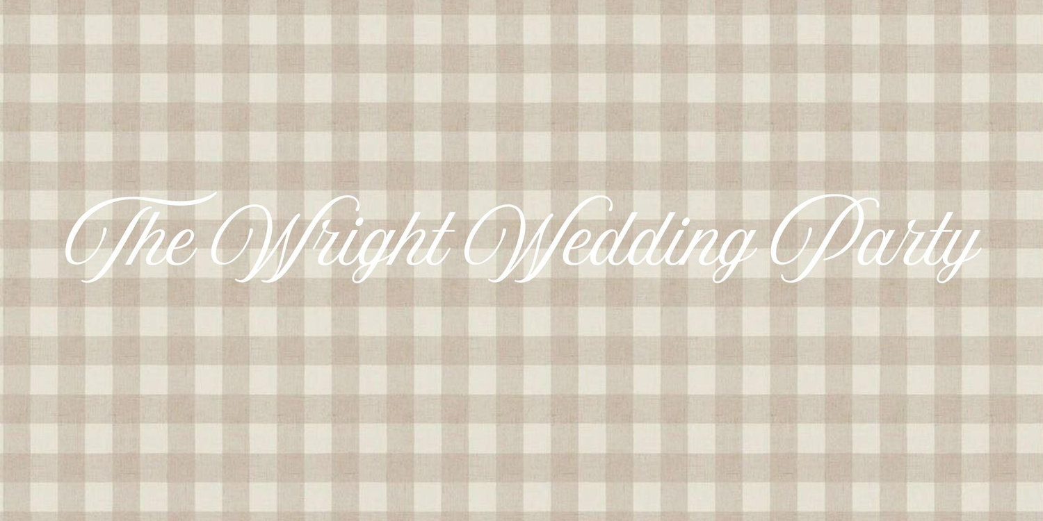 The Wedding Website of Faith Peele and John Wright