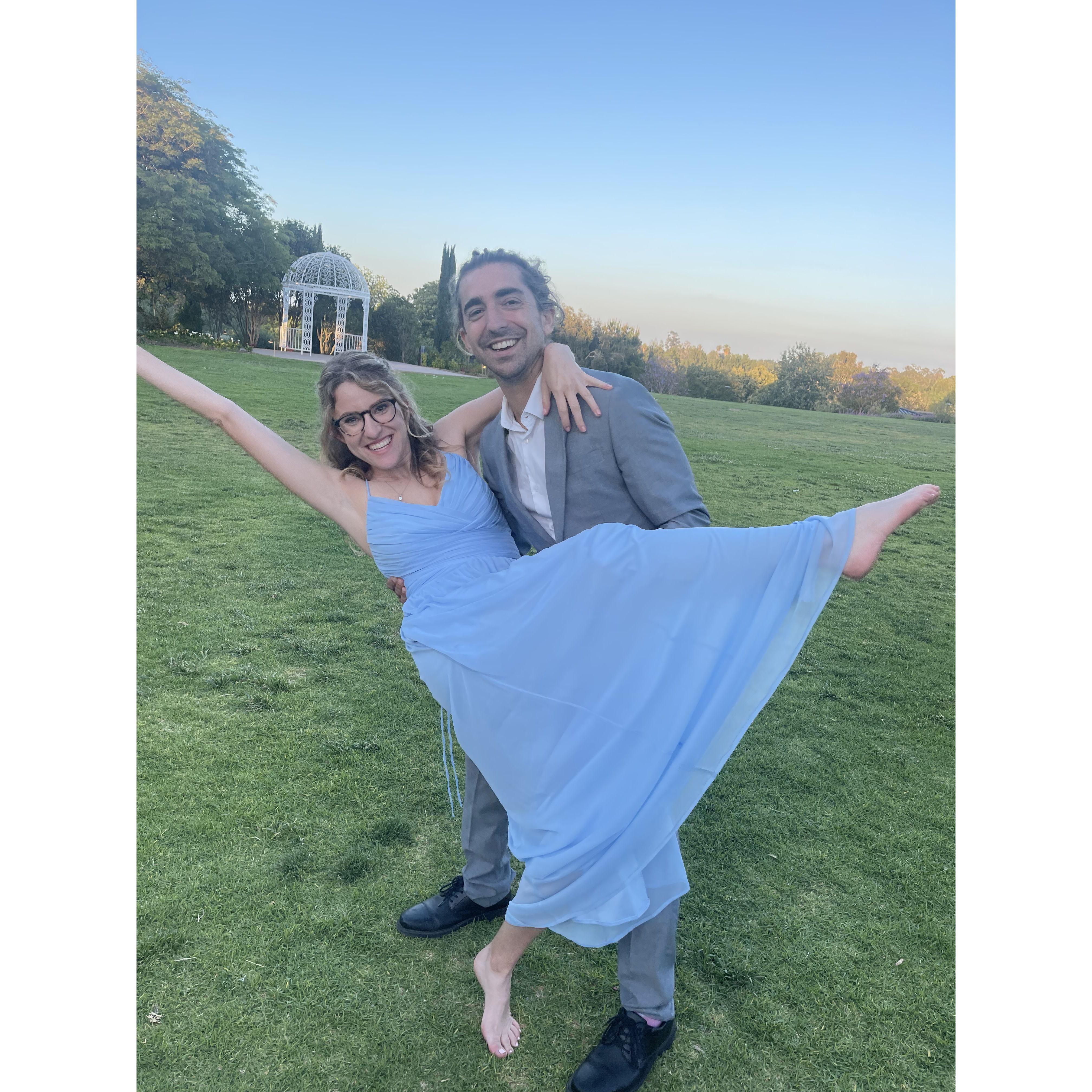 Julie's sister's wedding