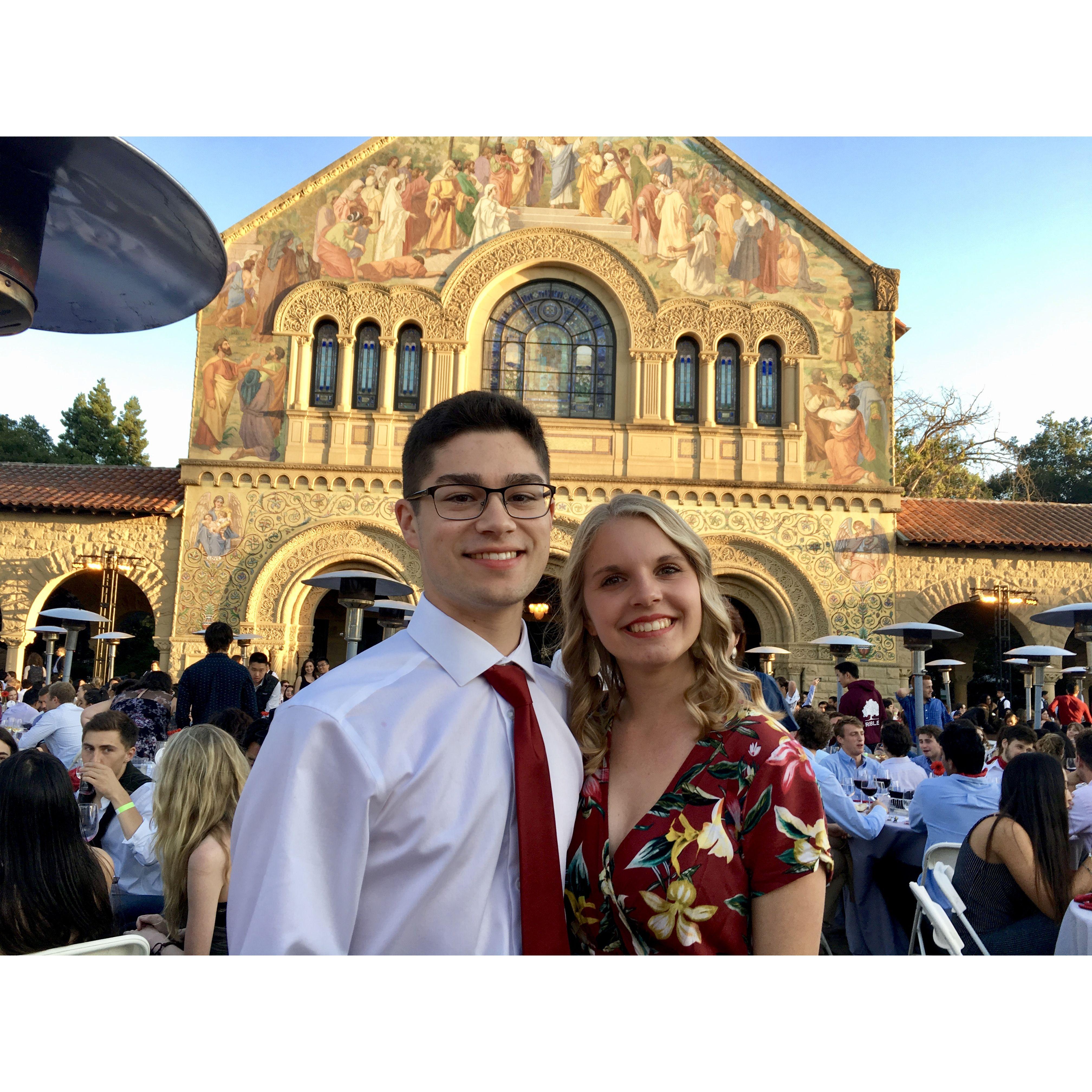 Senior Dinner on the Quad