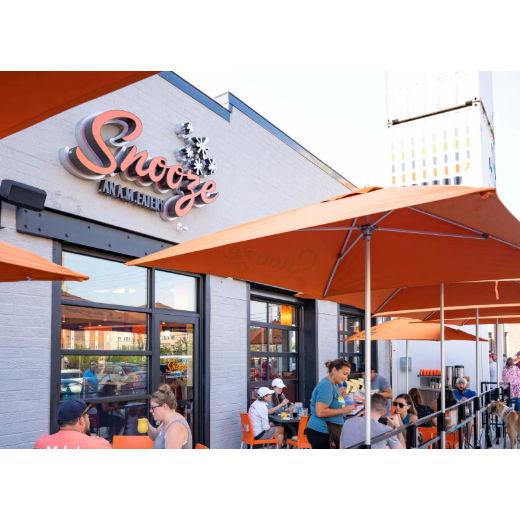 Snooze, a great brunch spot!
2150 West 7th Street, Fort Worth, TX 76107