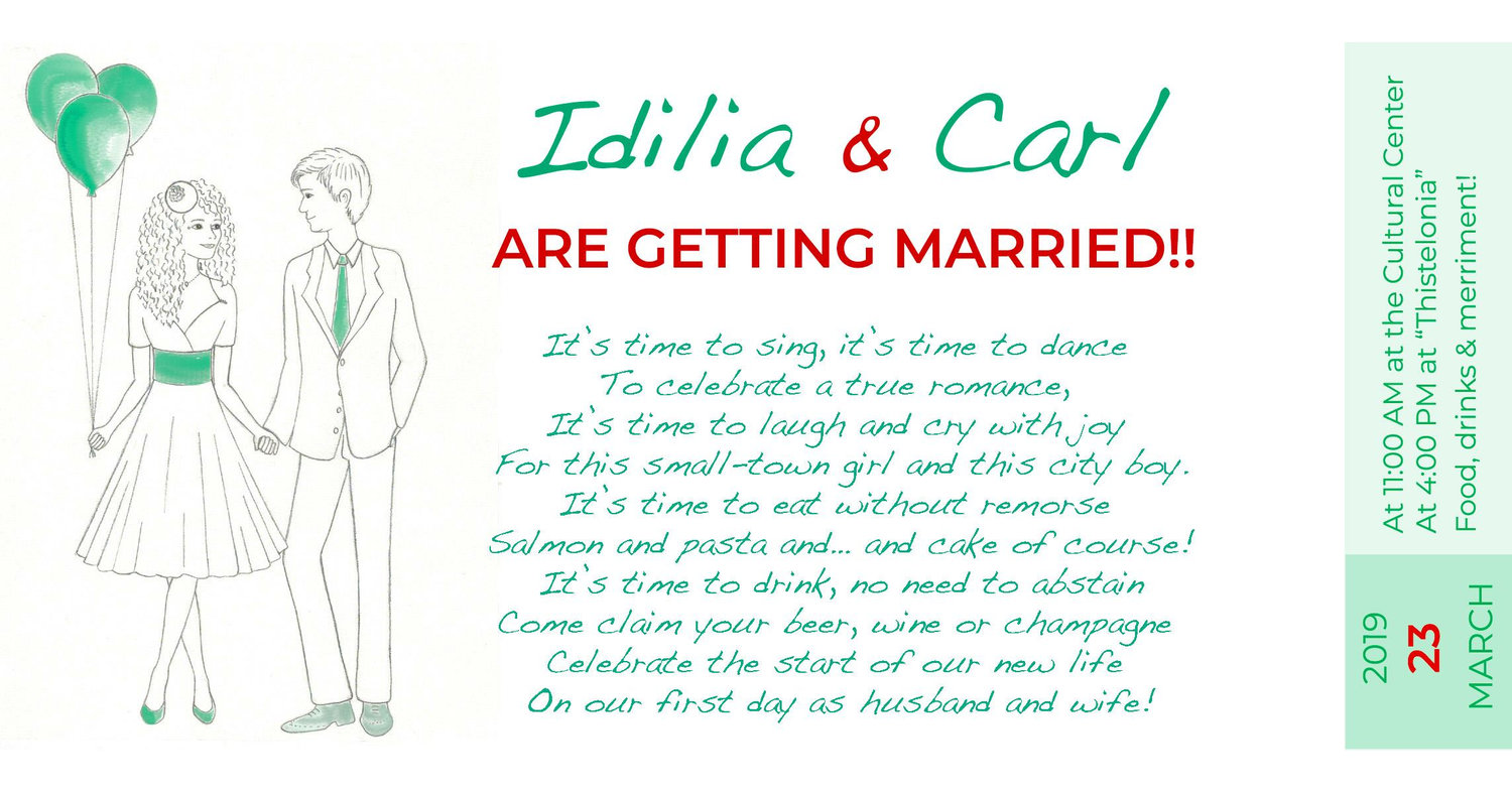 The Wedding Website of Idilia Copertino and Carl Wasielewski
