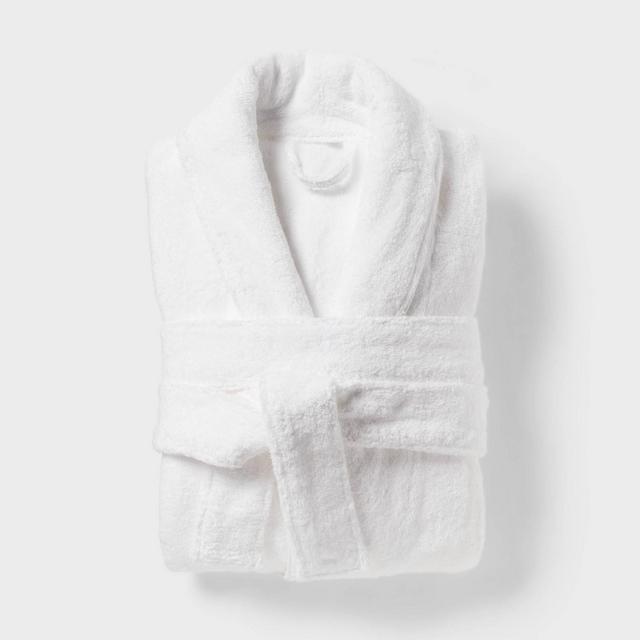 Spa Plush Bath Robe L/XL White - Threshold™
