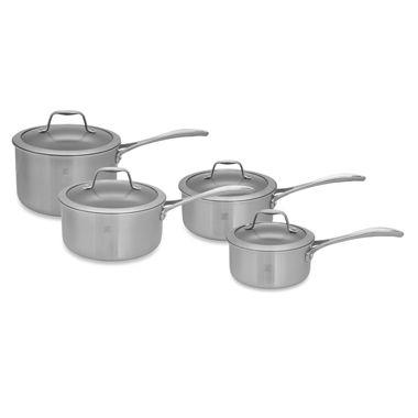 Zwilling J.A. Henckels Spirit 4-Quart Ceramic Coated Nonstick Covered Saucepan