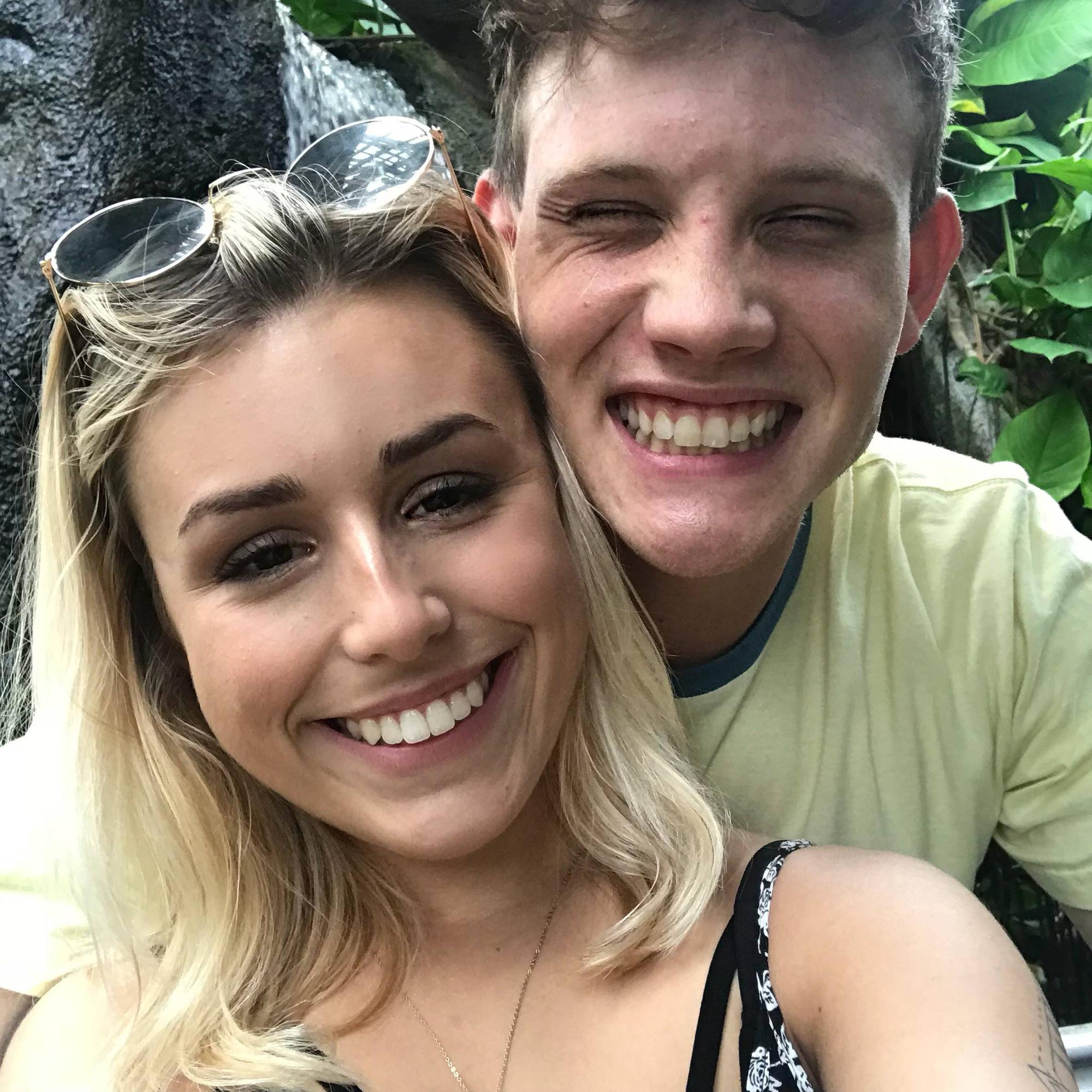 One of our first dates, June 2018